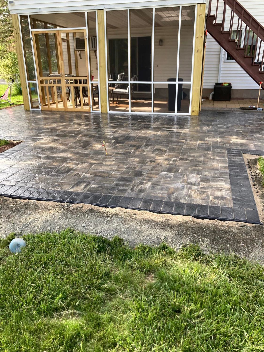Paver Patio by TNT Masonry & Pavers in Connecticut