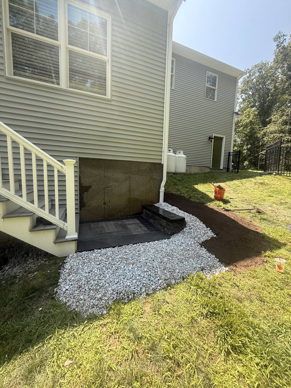 Foundation Drainage Bed by TNT Masonry & Pavers in Connecticut