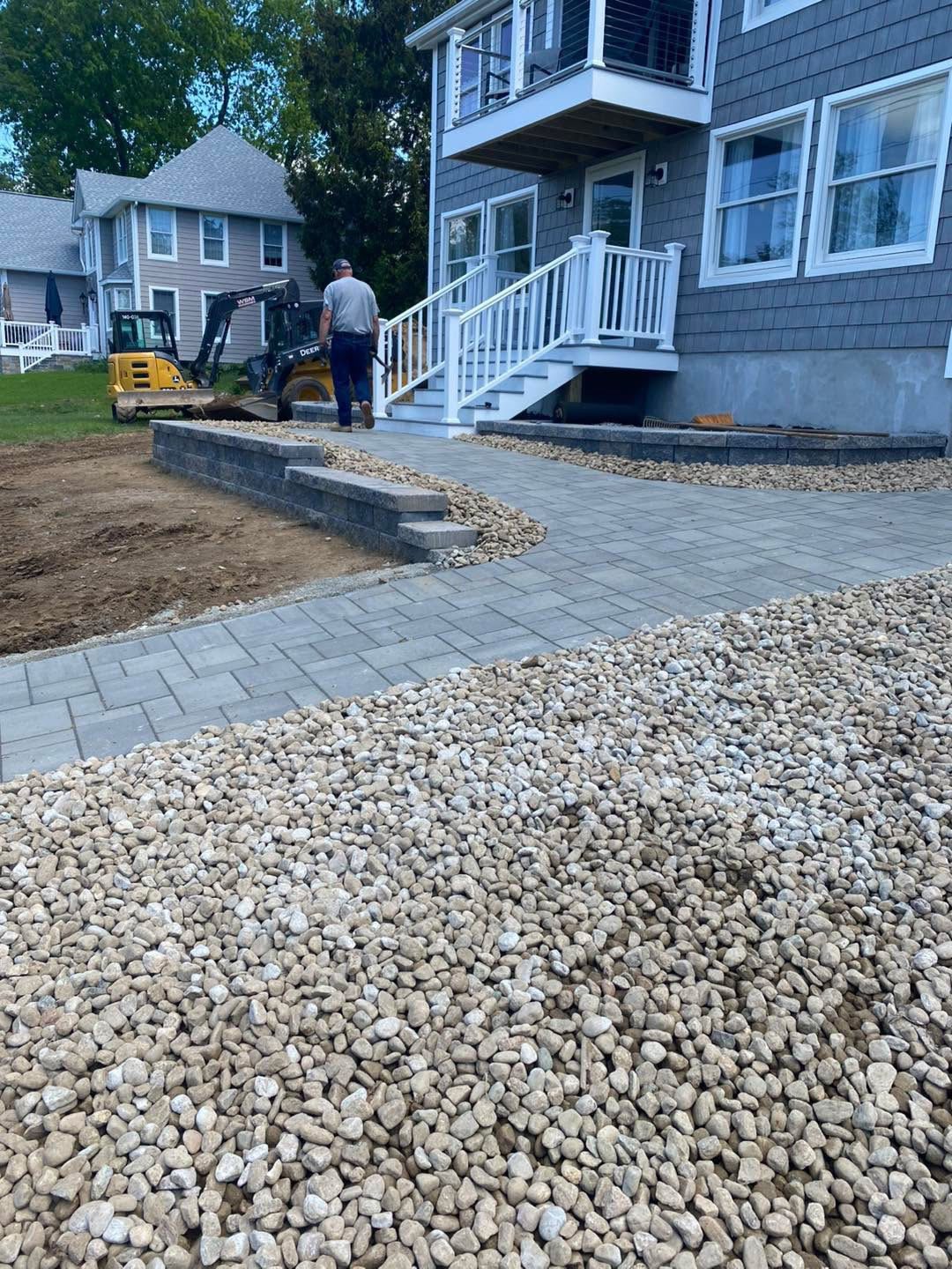 Paver Steps by TNT Masonry & Pavers in Connecticut