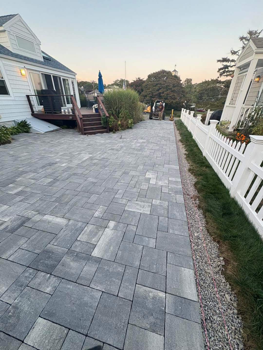 Paver Driveway by TNT Masonry & Pavers in Connecticut